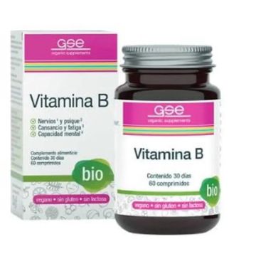 Gse Vitamina B Comlex 60 Comprimidos Bio Vegan
