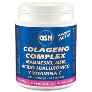 Gsn Colageno Complex 364Gr. Sabor Naranja