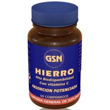 Gsn Hierro 60 Comprimidos