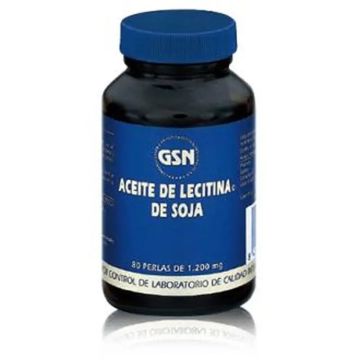 Gsn Lecitina Soja 1200Mg. 80Perlas