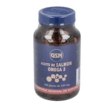Gsn Salmon+Omega 3+Vit.E 180Perlas 500 Mg.