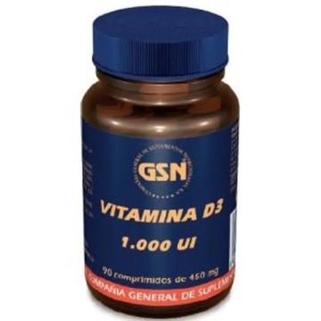 Gsn Vitamina D3 1000Ui 90 Comprimidos