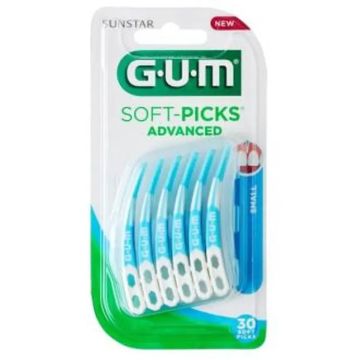 Gum Cepillo Interdental Soft Picks Small 30Un Azul