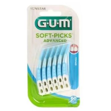 Gum Cepillo Interdental Soft Picks Small 60Un Azul