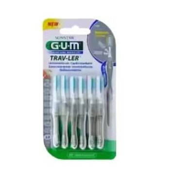 Gum Cepillo Interdental Trav-Ler 1618 2,0Mm 6Un Gris
