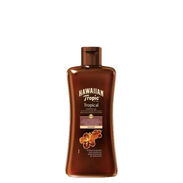 Hawaiian Tropic Aceite Spf0, 200Ml