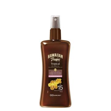 Hawaiian Tropic Aceite Spray Spf15, 200Ml