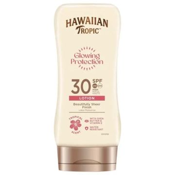 Hawaiian Tropic Glowing Protection Loción Solar Spf30, 180 ml
