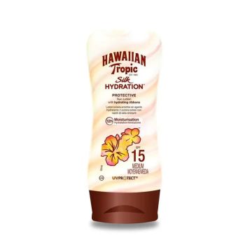 Hawaiian Tropic Locion Silk SPF15 180 ml
