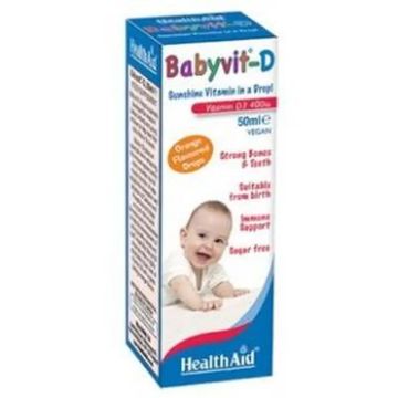 Health Aid Baby Vit D 50Ml.