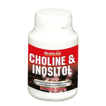 Health Aid Colina/Inositol 250/250Mg. 60Comp.