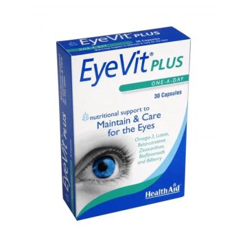 Health Aid Eyevit Plus , 30 cápsulas