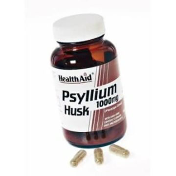 Health Aid Fibra De Cascara Psyllium 60Comp.