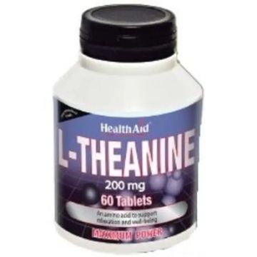 Health Aid L-Teanina 200Mg. 60Comp.