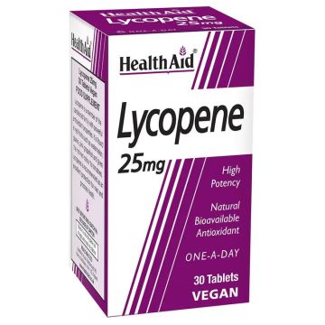 Health Aid Licopeno 25Mg. 30Comp.