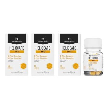 Heliocare 360° D Plus, 3X30 Cápsulas