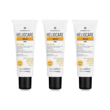 Heliocare 360º Md Ak Fluid, 3X50 Ml