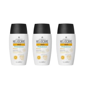 Heliocare 360° Pediatrics Mineral Spf 50+, 3X50 Ml