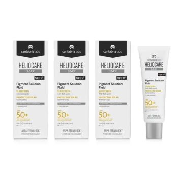 Heliocare 360º Pigment Solution Fluid Spf50+, 3X50 Ml