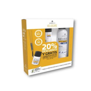 Heliocare Pack Sport Tr. Stick 25 G+Spray 100 Ml