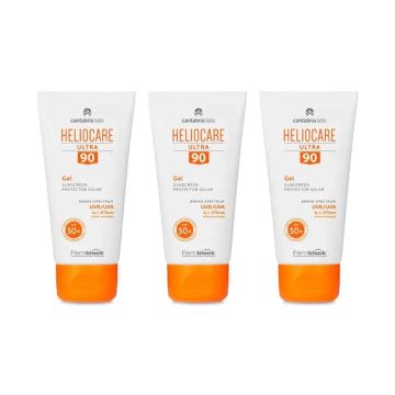 Heliocare Ultra 90 Gel Spf 50+, 3X50 Ml