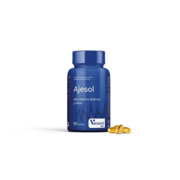 Herbora Ajesol (Ajo Espino Blanco Y Olivo)  90 cápsulas