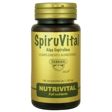 Herdibel Spiruvital Spirulina 100 Comprimidos De 1000 Mg