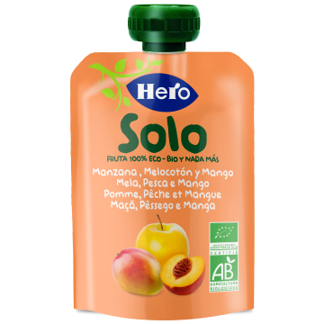 Hero Baby Bolsita Hero Solo Manzana Melocotón y Mango Eco Hb Solo 100G