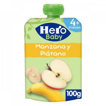 Hero Baby Bolsita Manzana Y Plátano 100G