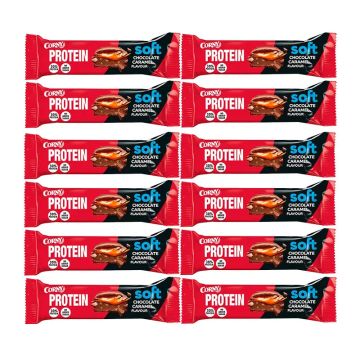 Corny Protein Soft Choco Caramel, 12 X 45 Gr