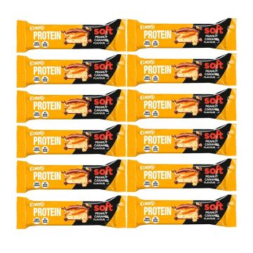 Corny Protein Soft Peanut Caramel, 12 X 45 Gr