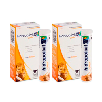 Hidropolivital Junior Duplo Complemento Alimenticio 2 x 40 comprimidosMasticables