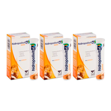 Hidropolivital Junior Triplo Complemento Alimenticio 3 x 40 comprimidosMasticables