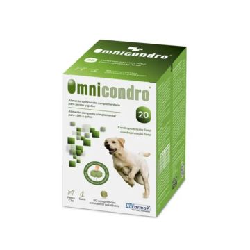 Omnicondro 20 Condroprotector Perros, 60 Comprimidos