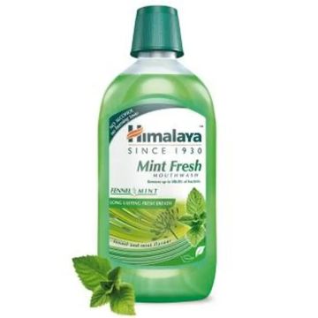 Himalaya Colutorio Bucal Menta Fresca 450Ml.