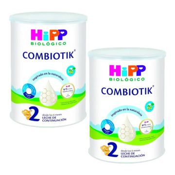 Hipp Combiotik 2, Leche de Continuación, Pack 2 x 800 gr