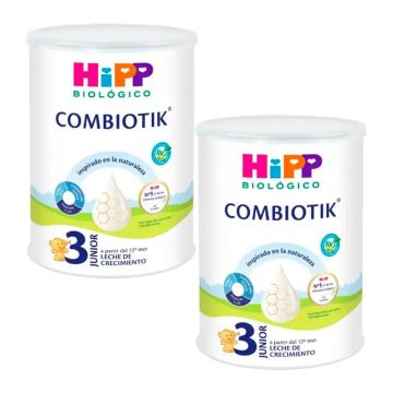 Hipp Combiotik 3, Leche de Crecimiento, Pack 2 x 800 gr