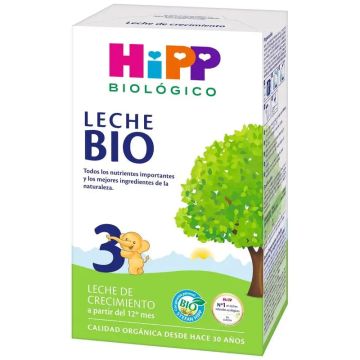 Hipp Leche 3 De Crecimiento Bio, 500 gr