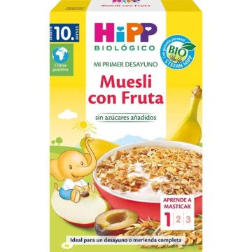 Hipp Bio Muesli De Frutas, 200 G