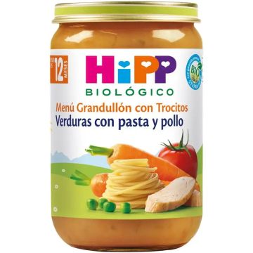 Hipp Bio Tarrito De Verduras Con Pasta Y Pollo, 220 G