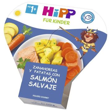 Hipp Zanahorias Y Patatas Con Salmón Salvaje, 250 G