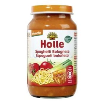 Holle Tarrito Espagueti Boloñesa Meses 220Gr. Demeter