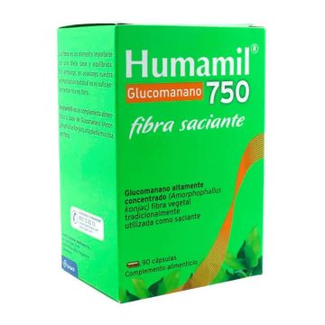 Humamil Glucomanano 750 mg 90 cápsulas