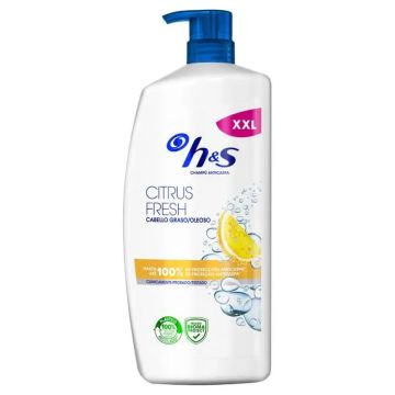 H&S Citrus Fresh Champú , 1000 ml