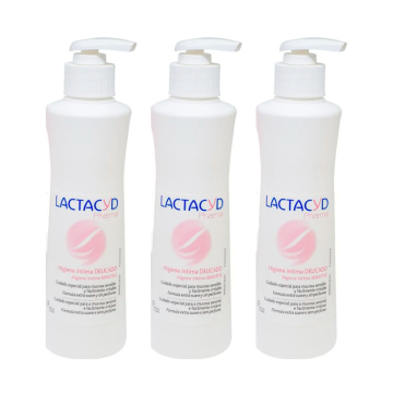 Lactacyd Pharma Triplo Higiene Íntima Delicado 3 x 250 ml