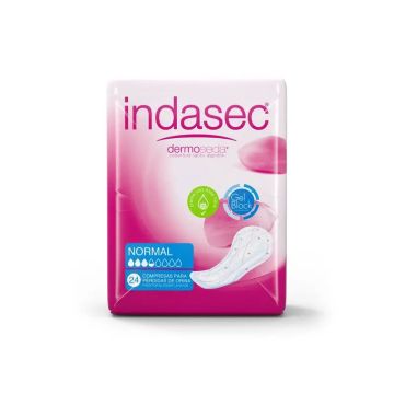 Indasec Dermoseda Compresa Incontinencia, 24 unidades