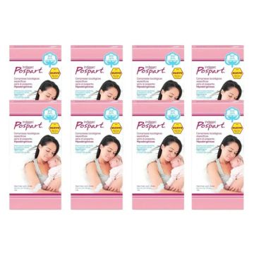 Indasec Pospart Compresa Normal Con Alas , 8 x 10 unidades