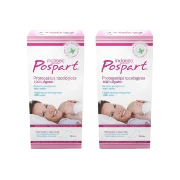Indasec Pospart Protegeslip , 2 x 24 unidades