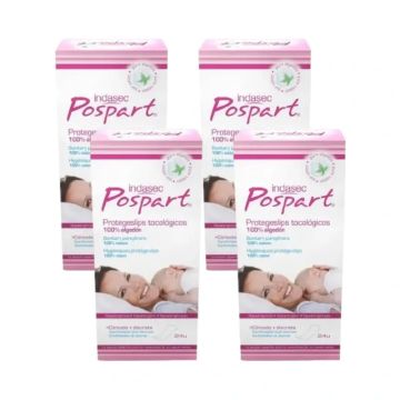 Indasec Pospart Protegeslip , 4 x 24 unidades