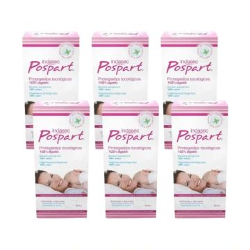 Indasec Pospart Protegeslip , 6 x 24 unidades